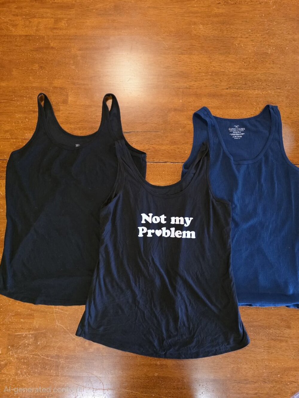 Women’s Tank Tops NOBO XL 15-17 NOBO XXL Not My Problem19 Faded Glory XL 16-18